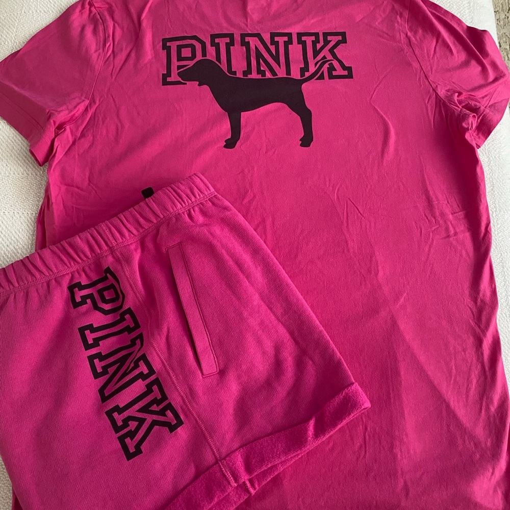 NWT VS PINK NEON FUCHSIA SET - Picture 2 of 9